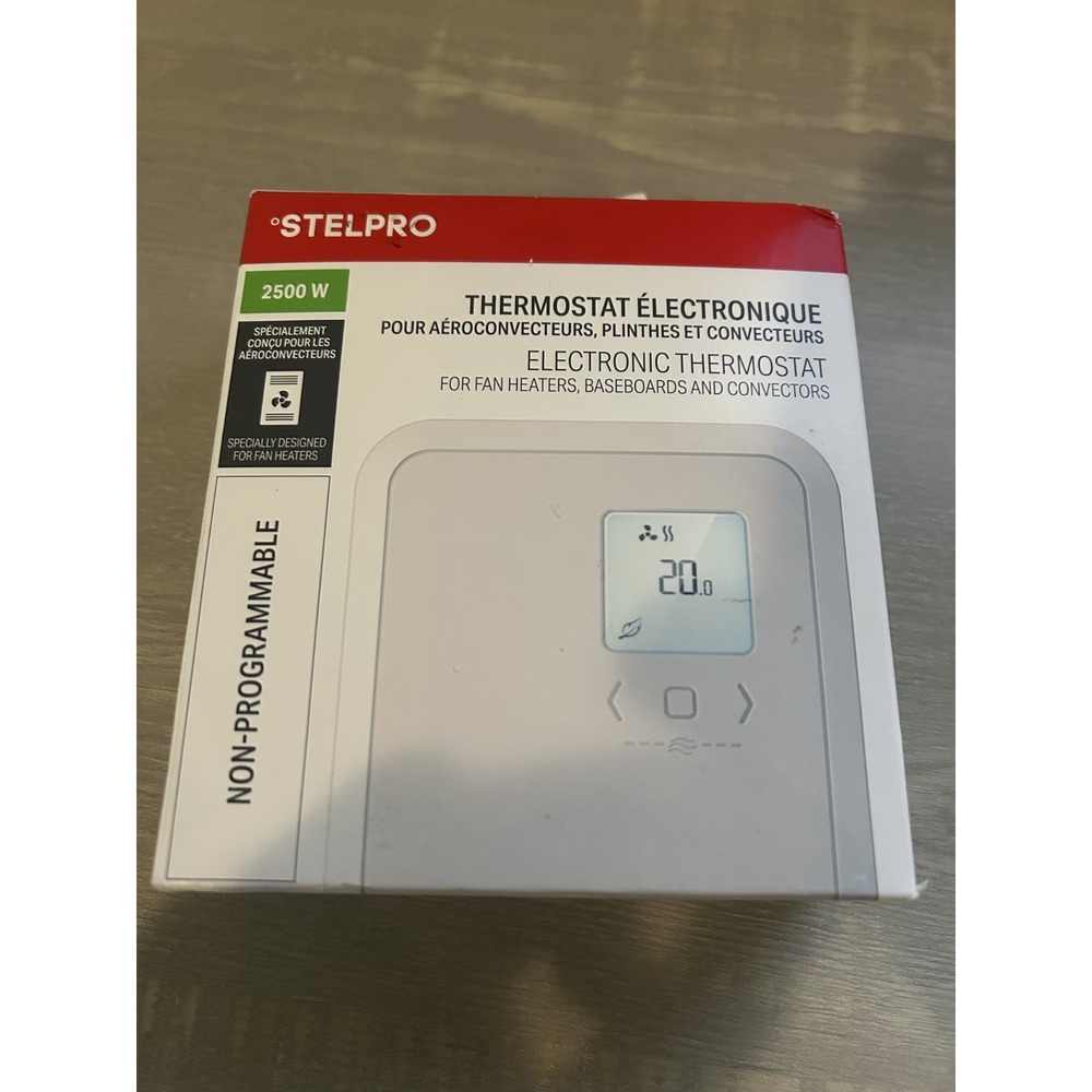 Stelpro ST252npff Non-Programmable Electronic Thermostat 2500w